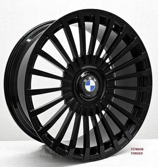 22'' FORGED wheels for BMW X6 M50i 2020 & UP 22x9.5/10.5" 5x112