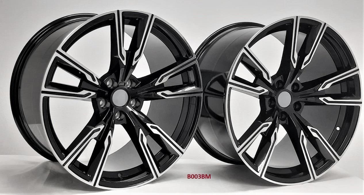 20'' wheels for BMW X6 M50i 2020 & UP (20x10/20x11") 5x112