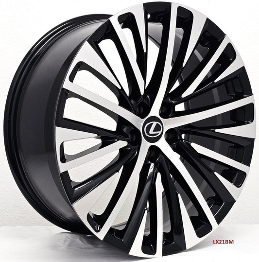 21'' wheels for LEXUS RX350L AWD 5x114.3 21x9"