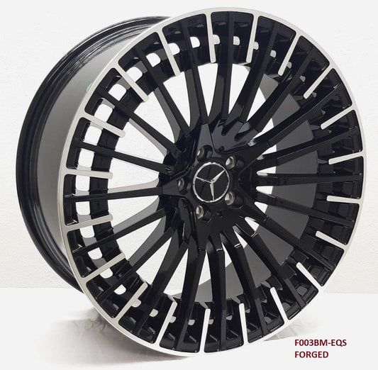 21'' FORGED wheels for Mercedes EQS 450+ SEDAN 21x9.5" 5x112