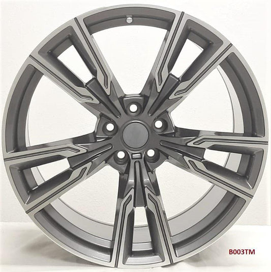 20'' wheels for BMW X5 S Drive 40i 2020 & UP (20x10/20x11") 5x112