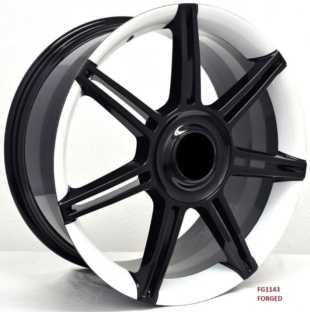 21'' FORGED wheels for PORSCHE TURBO CROSS TURISMO 2021 & UP 5x130 white lip
