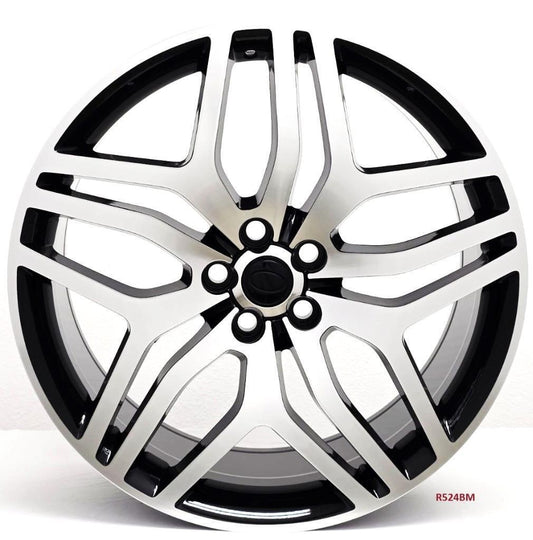 22" wheels for LAND ROVER DISCOVERY HSE LUXURY FULL SIZE 2017 & UP 5x120 22x9.5