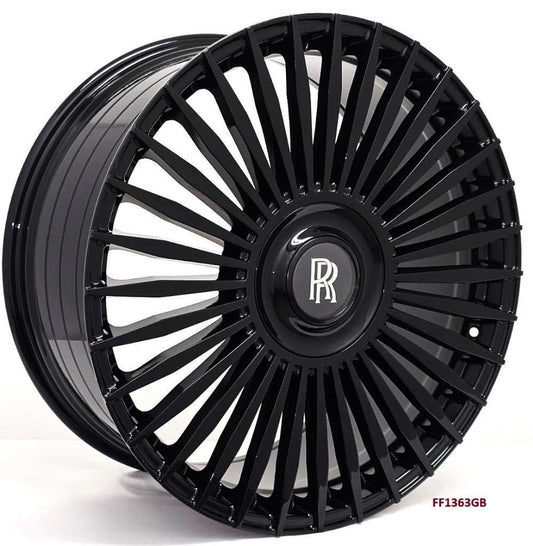 24" FLOW FORGED wheels for ROLLS ROYCE PHANTOM 2018 & UP 24x10 5x112