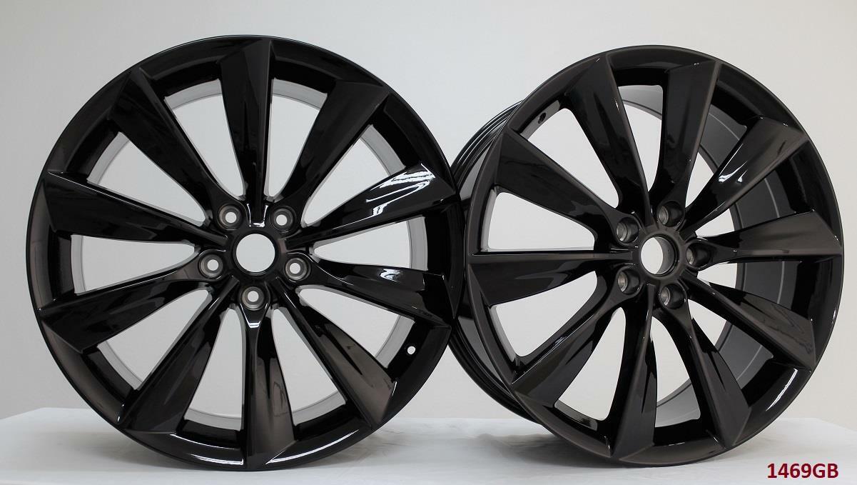 21'' wheels for TESLA MODEL S 60 85 P85 P85D (staggered 21x8.5"/21x9")