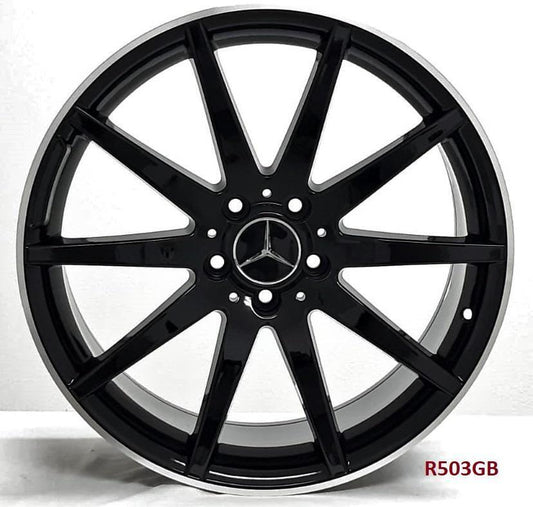 20'' wheels for Mercedes S550 4MATIC COUPE 2015-17 20x8.5/9.5" 5x112