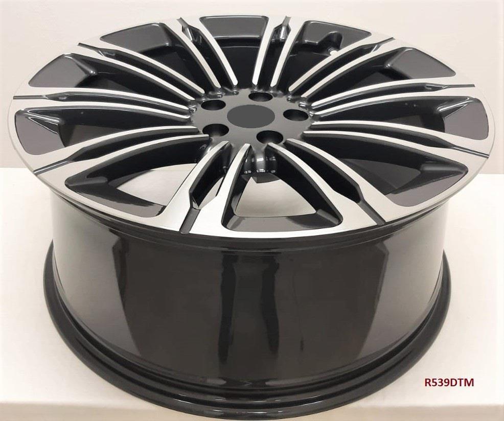 22" wheels for RANGE ROVER SPORT P550e (2024 MODEL) 5x120 22x9.5