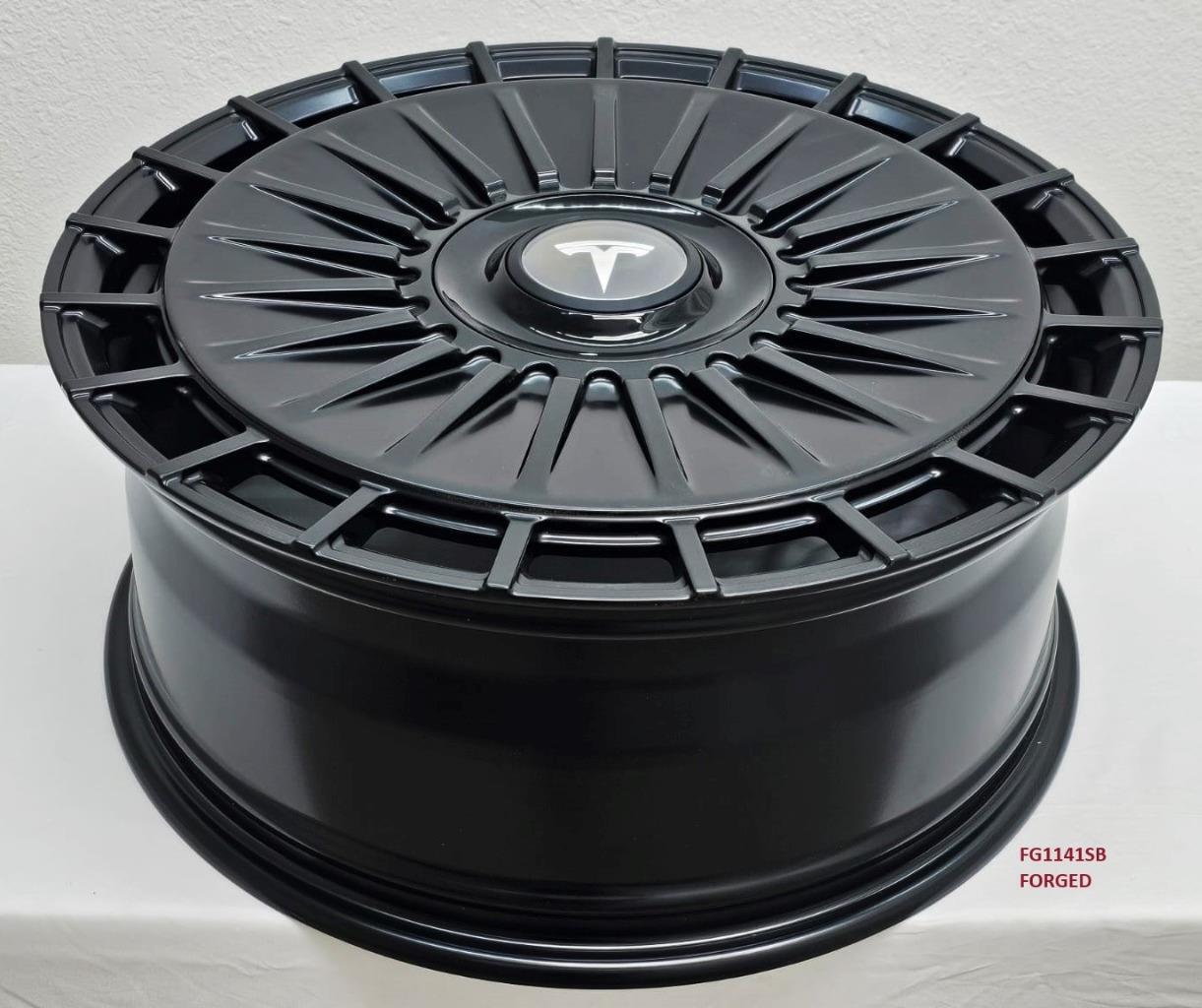 21" FORGED wheels for TESLA MODEL S LONG RANGE 2019 & UP (21x8.5"/21x9) 5x120