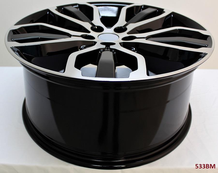 22" wheels for LAND ROVER DEFENDER 90 5.0L 2021 & UP 22x9.5 5x120