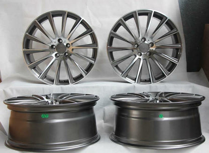20'' wheels for Mercedes E350 4MATIC SEDAN 2020 & UP staggered 20x8.5/9.5"