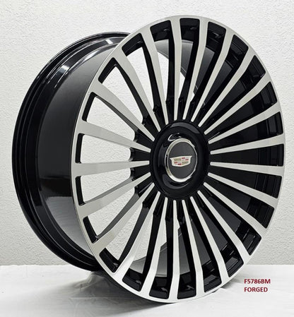 22'' FORGED wheels for CADILLAC  ESCALADE ESV 4WD 2021 & UP 22x9.5 6x139.7