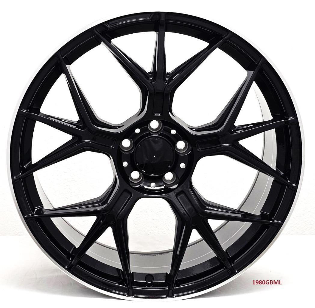 20'' wheels for Mercedes E350 SEDAN 2020 & UP (Staggered 20x8.5/9.5")