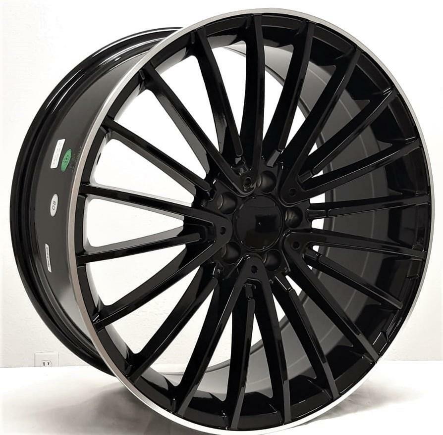 20'' wheels for Mercedes S560 CABRIOLET 2018 & UP (staggered20x8.5/9.5") 5x112