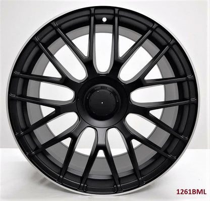 20'' wheels for Mercedes E350 SEDAN RWD 2010-16 (Staggered 20x8.5/9.5)