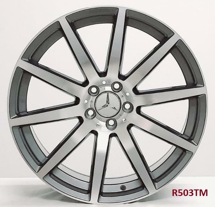 20'' wheels for Mercedes E350 4MATIC SEDAN 2020 & UP (Staggered 20x8.5/9.5")