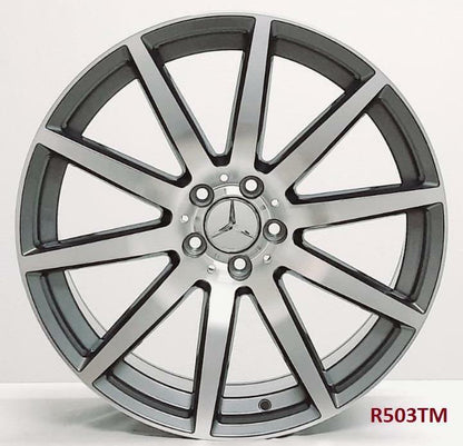 20'' wheels for Mercedes E350 4MATIC SEDAN 2020 & UP (Staggered 20x8.5/9.5")