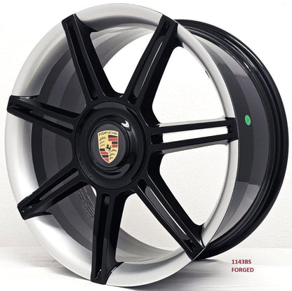 21'' FORGED wheels for PORSCHE TAYCAN TURBO S 2020 & UP 21X9.5/11.5" 5X130