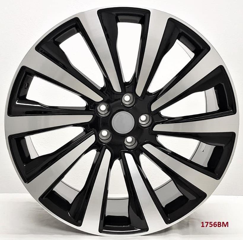22" wheels for RANGE ROVER SPORT P360 SE (2023 MODEL) 5x120 22x10