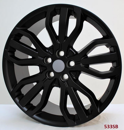 21" Wheels for LAND ROVER DISCOVERY SE FULL SIZE 2017 & UP 21x9.5 5x120
