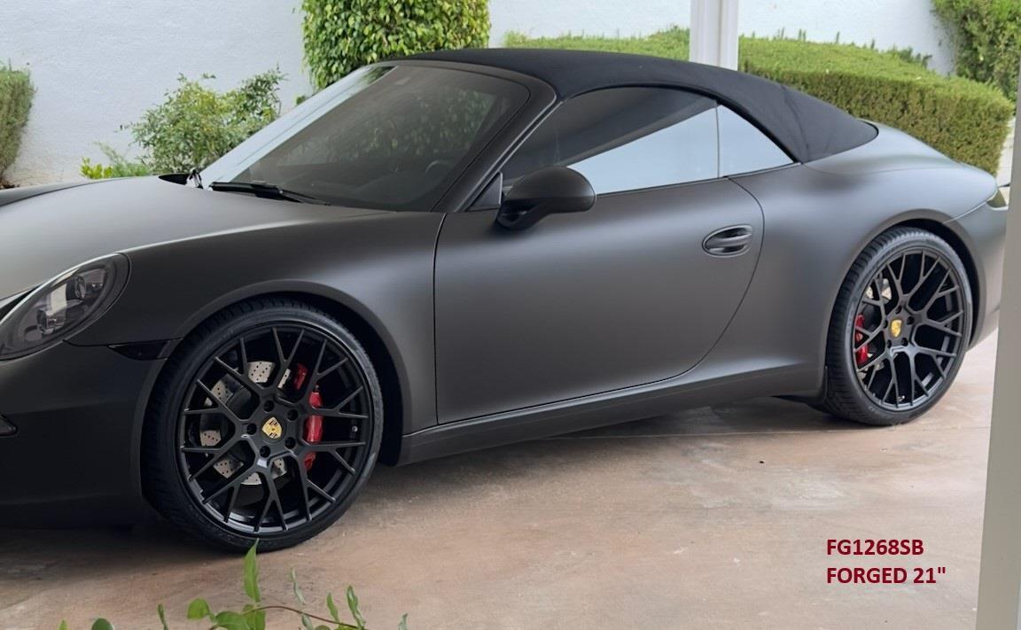 21'' FORGED wheels for PORSCHE 911 (992) 3.0 CARRERA TARGA 4 GTS 2021 & UP 5x130