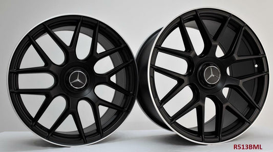 20'' wheels for Mercedes E350 SEDAN RWD 2010-16 (Staggered 20x8.5/9.5)