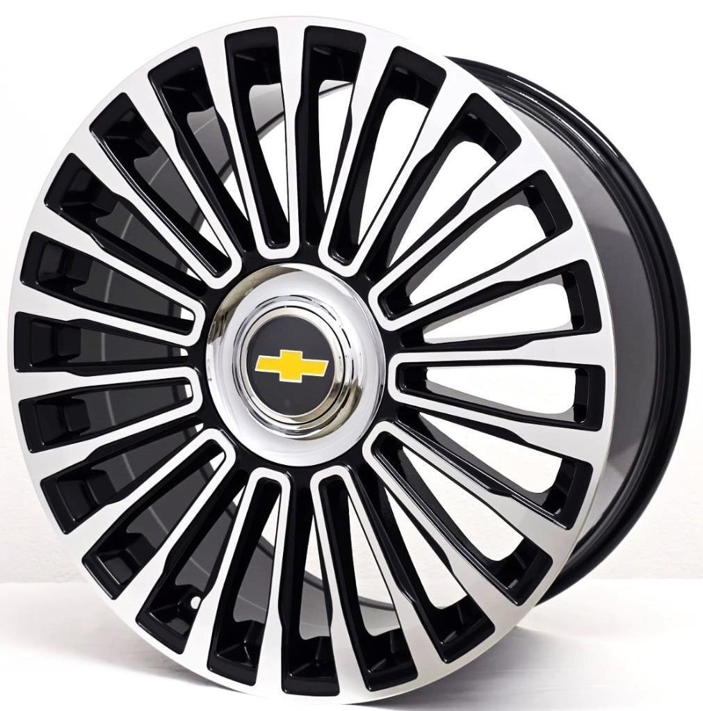 24'' FLOW FORGED wheels for CHEVY SILVERADO 1500 2019 & UP 24x10" 6x139.7