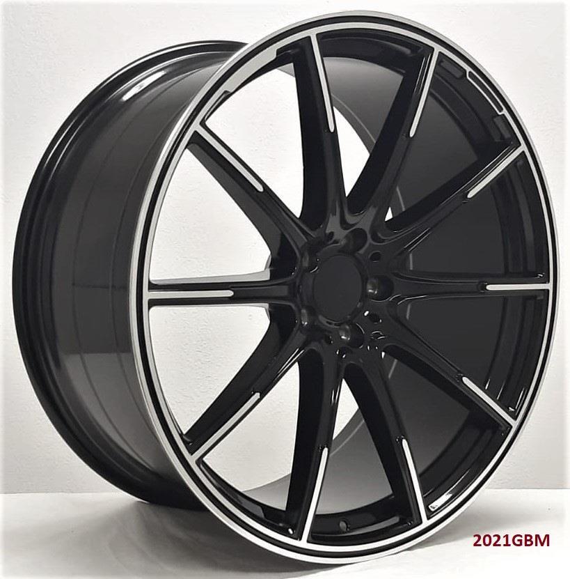 20'' wheels for Mercedes E400 4MATIC SEDAN 2018 & UP 20x8.5/9.5" 5x112