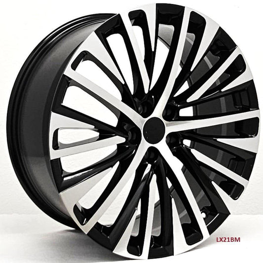 21'' wheels for LEXUS RX350L FWD 5x114.3 21x9"