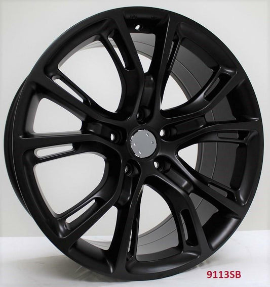 20'' wheels for JEEP GRAND CHEROKEE SRT8 4WD 2006-10 20x9"/20x10" SATIN BLACK