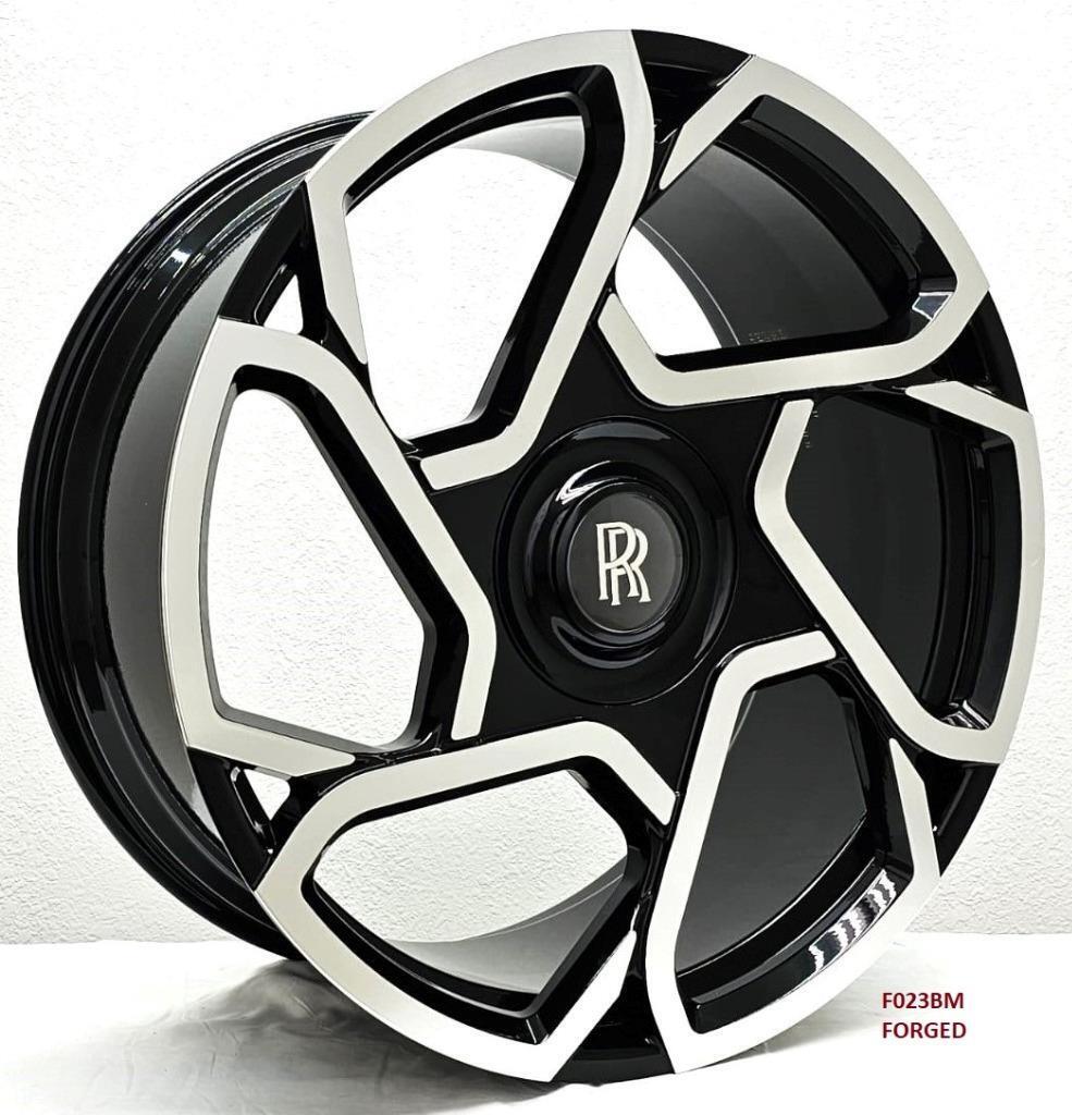 21'' FORGED wheels for ROLLS ROYCE DAWN 2016 TO 2021 21x8.5/9.5" 5x120