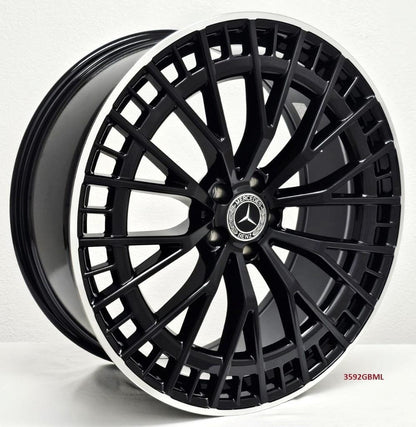 22'' Wheels for Mercedes S560 CABRIOLET 2018-19 (22x9/10.5") 5x112
