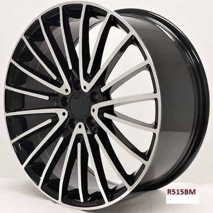 20'' wheels for Mercedes E400 4MATIC COUPE 2018 & UP (Staggered 20x8.5/9.5)