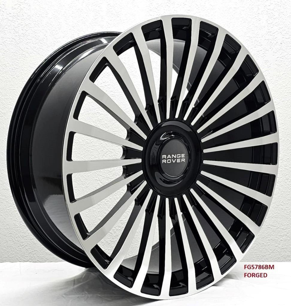 22" FORGED wheels for RANGE ROVER FULL SIZE P530 AUTOBIOGRAPHY(2023 & UP)22X9.5"