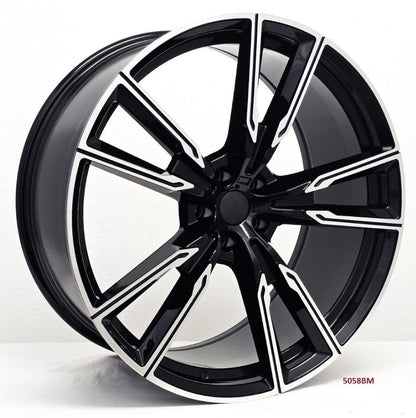 22'' wheels for BMW X6 S Drive 40i 2020 & UP 22x9.5/10.5" 5x112