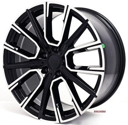 20'' wheels for BMW 528i, 528i X-DRIVE 2012-16 5x120 20x8.5/9.5"