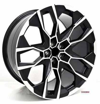 22'' wheels for BMW X5 X Drive 40i 2019 & UP 22x9.5/10.5" 5x112