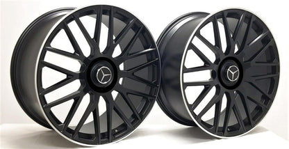 20'' wheels for Mercedes E350 4MATIC SEDAN 2020 & UP (Staggered 20x8.5/9.5")