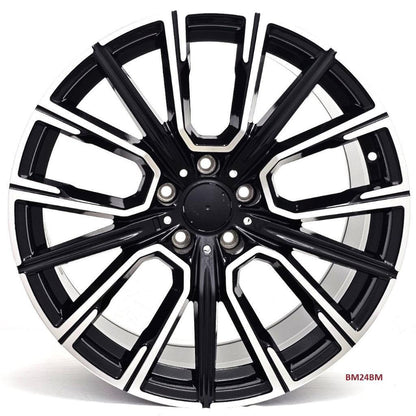 20'' wheels for BMW 535i, 535GT, 535i X-DRIVE 2012-16 5x120 20x8.5/9.5"