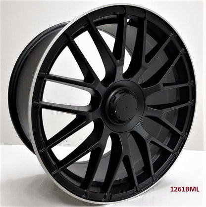 19'' wheels for Mercedes E550 SEDAN RWD 2010-13 (Staggered 19x8.5/9.5)