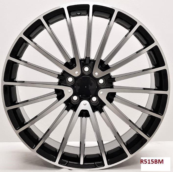 20'' wheels for Mercedes S550 4MATIC COUPE 2015-17 (Staggered 20x8.5/9.5)