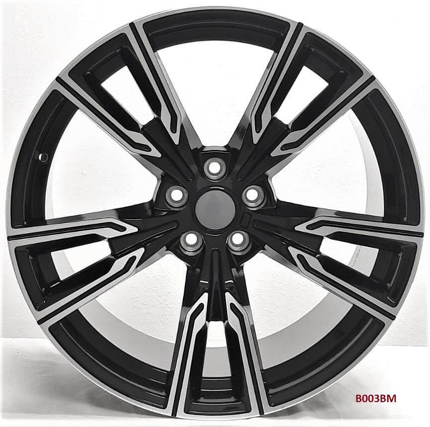 20'' wheels for BMW X5 S Drive 40i 2020 & UP (20x10/20x11") 5x112