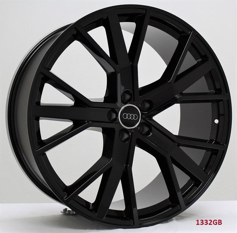 22'' wheels for Audi Q7 3.0 PREMIUM PLUS 2017 & UP 5x112 22x9.5 +31mm