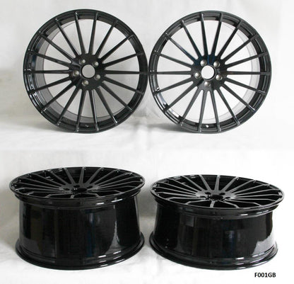 21'' FORGED wheels fits TESLA MODEL S 85 P85 (staggered 21x9"/21x10")