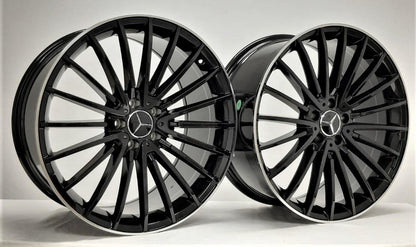 20'' wheels for Mercedes SL450 2017 Thru 2019 (Staggered 20x8.5/9.5)