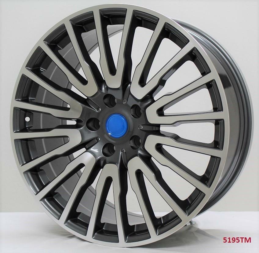 20'' wheels for BMW 760Li 2010-15 5x120 (staggered 20x8.5/10)
