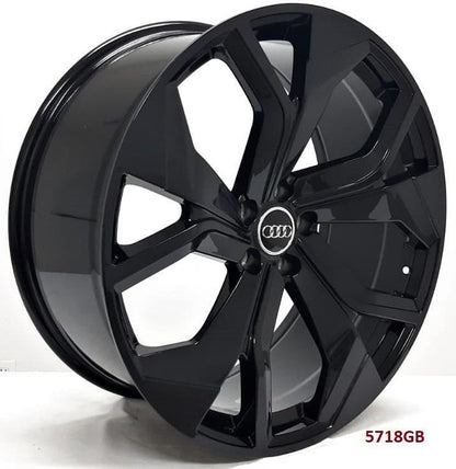 22'' wheels for AUDI Q7 3.0 PREMIUM PLUS 2017 & UP 5x112 22x10 +20mm