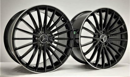 20'' wheels for Mercedes S63 4MATIC COUPE 2015 & UP (staggered20x8.5/9.5") 5x112