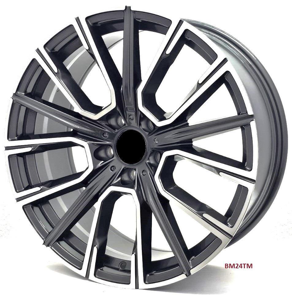 20'' wheels for BMW 550i, 550GT, 550i X-DRIVE 2012-16 5x120 20x8.5/9.5"