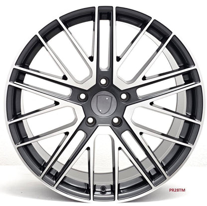 21'' wheels for PORSCHE PANAMERA TURBO S E HYBRID 2018&UP 21x9.5"/21x11.5" 5x130