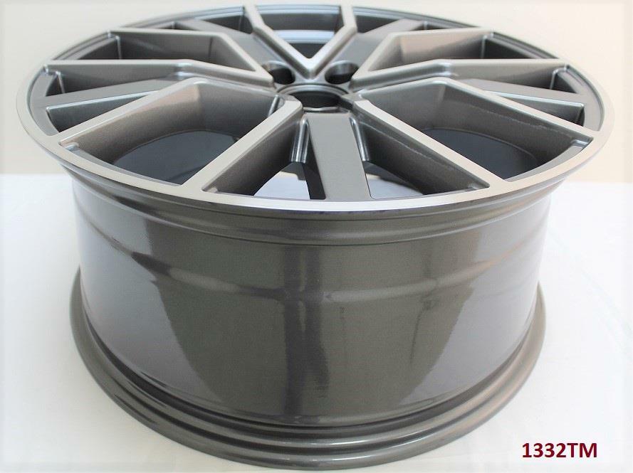 22'' wheels for AUDI Q7 3.0 PREMIUM 2017 & UP 5X112 22x9.5 +25mm